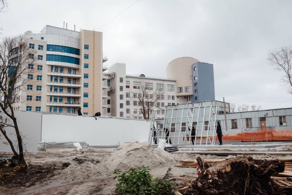 В Курске строят федеральный центр крови для случай чрезвычайных ситуаций