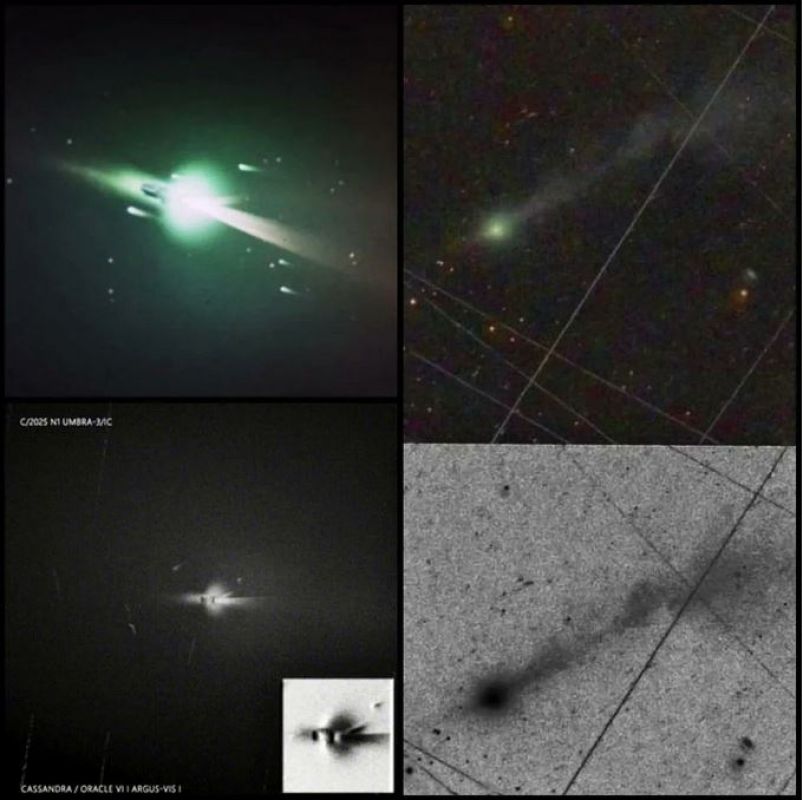 Главное за&nbsp;ночь. «Инопланетный корабль» 3I/ATLAS снова удивил учёных