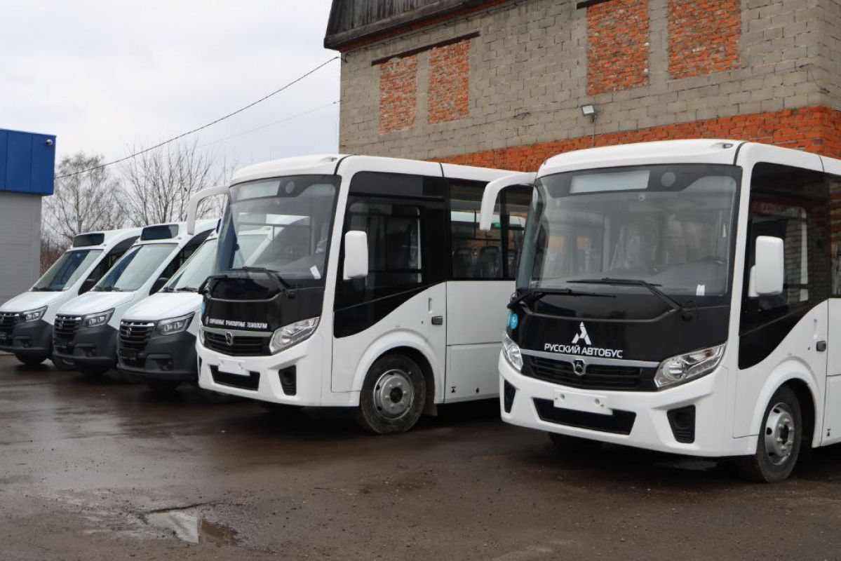 Пять автобусов пополнили автопарк Мичуринска
