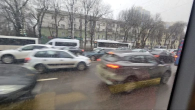 «Стояли на месте четыре светофора». Воронежцы пожаловались на кошмарную пробку 