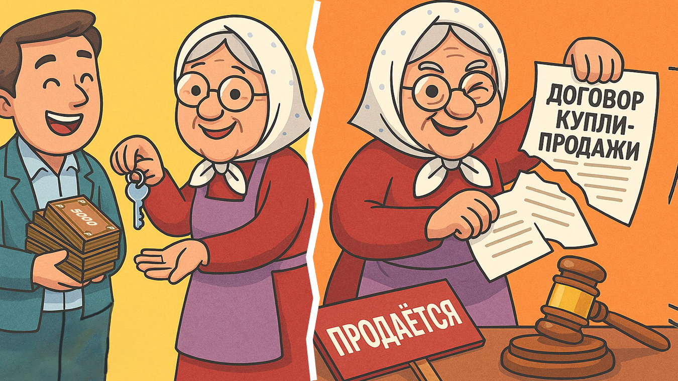 Как пенсионеры оставляют покупателей квартир без жилья и денег