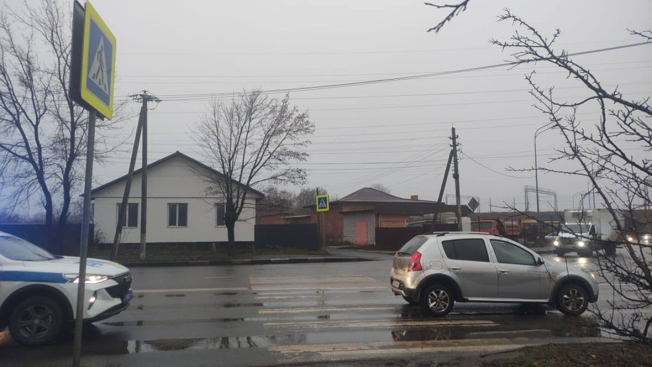 В Курске водитель сбил на переходе мать с ребенком