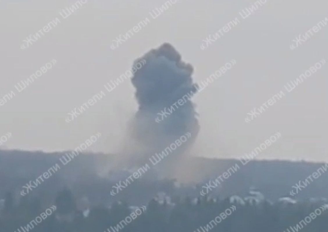 На видео попал взрыв частей американской ракеты в Воронеже