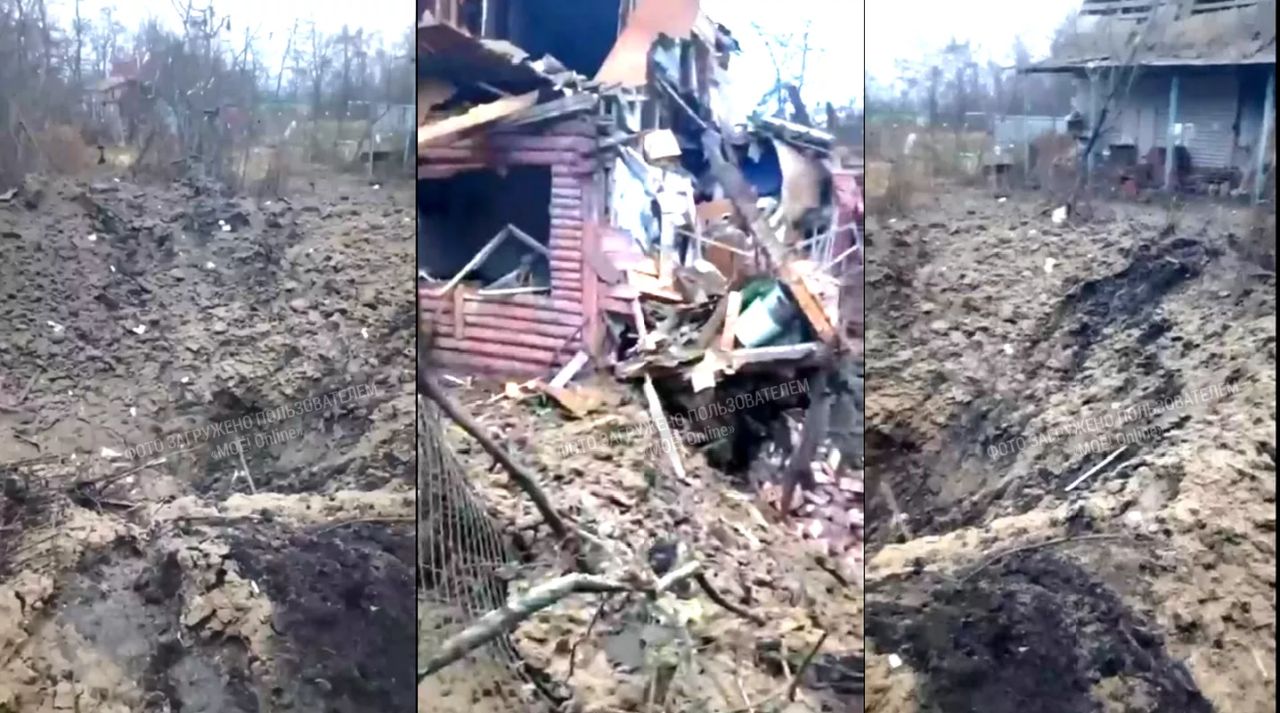 Воронежцам показали последствия взрывов американских ракет (ВИДЕО)