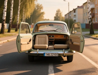 В Курске угнали ВАЗ, оставленный владельцем с ключами в замке