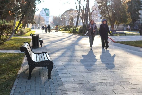 Как идёт благоустройство второй очереди улицы Карла Маркса