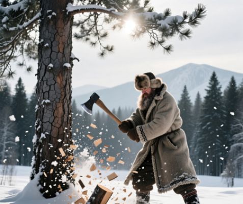 Штраф за незаконную вырубку ели в Курской области достигнет 7 тысяч рублей