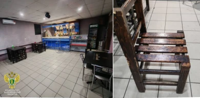В белгородском кафе хулиган избил женщину стулом