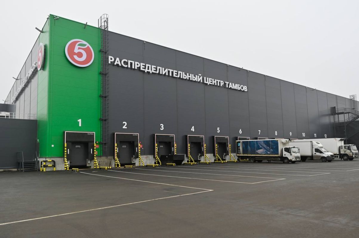 Распределительный центр «Пятёрочки» открыли в Тамбове