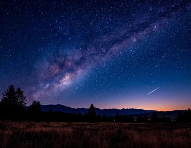 В декабре над Курской областью прольется самый мощный метеорный поток года