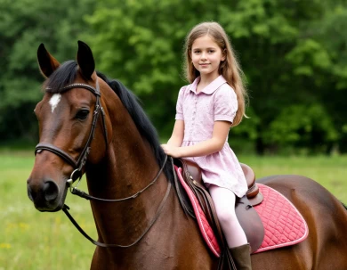 В Липецке 10-летняя девочка попала в больницу после падения с лошади