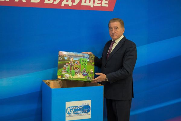 Сегодня завершается благотворительная акция партии «Единая Россия» «Коробка храбрости»  