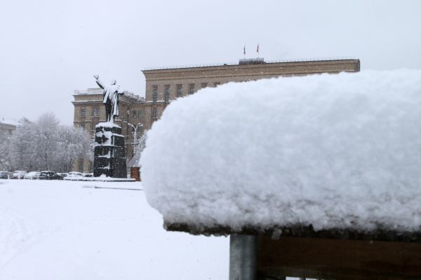 Выяснилось, когда снегопад накроет Воронеж 
