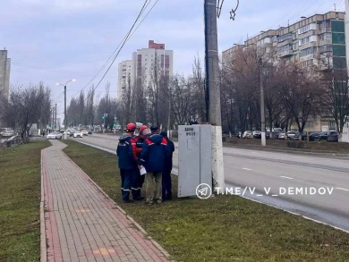 В Белгороде уличное освещение появится в течение нескольких дней