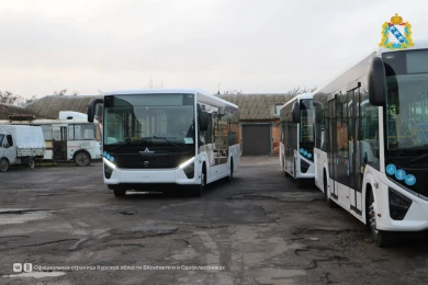 Курск получил 12 новых автобусов по нацпроекту