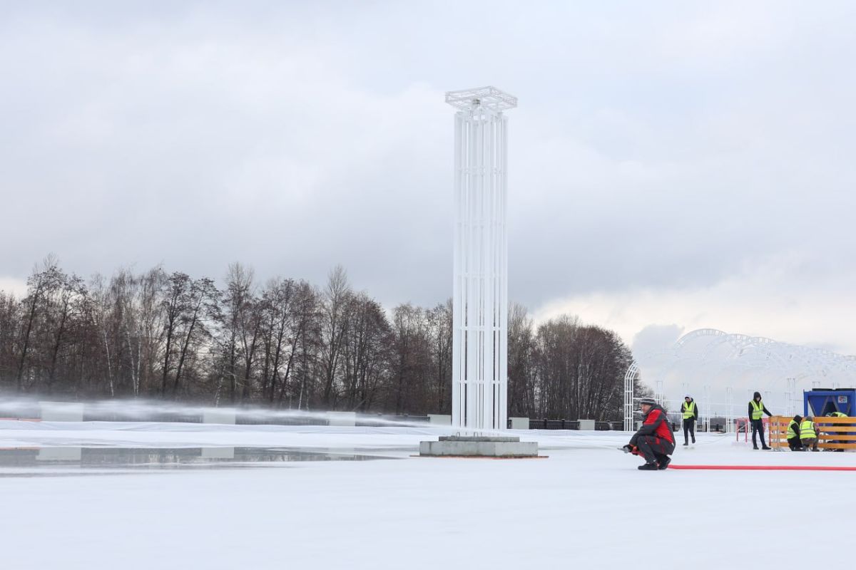 Мэр Воронежа рассказал, когда откроется каток на&nbsp;Адмиралтейской площади&nbsp;