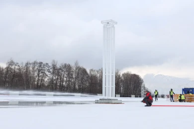 Мэр Воронежа рассказал, когда откроется каток на Адмиралтейской площади 