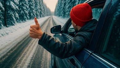 Воронежским автомобилистам рассказали, как сделать новогоднее путешествие безопасным 