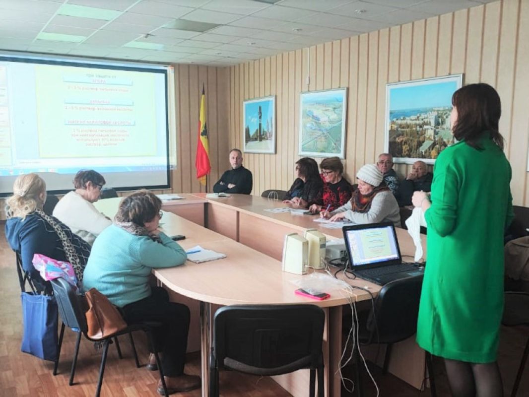 В Воронеже продолжается активная работа с руководителями ТОСов