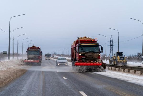 Снегопад обрушился на головы тамбовчан