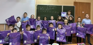 Воронежские первоклассники пополнили ряды движения «Орлята России» 