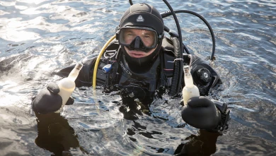 Водолаз из Воронежа отыскал на дне Ладоги невероятную находку
