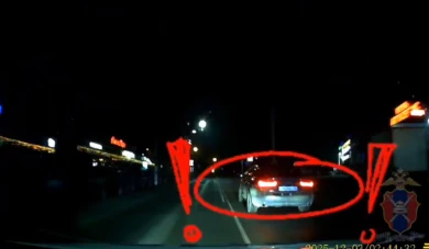 Пьяную автомобилистку на «Ауди» остановили под Воронежем (ВИДЕО)