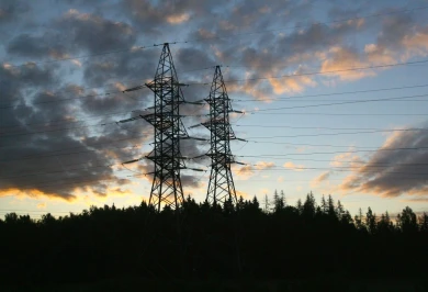 Линия электропередачи загорелась при атаке БПЛА в Воронежской области 
