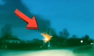 Полиция чудом спасла женщину из горящего дома в Воронежской области (ВИДЕО) 