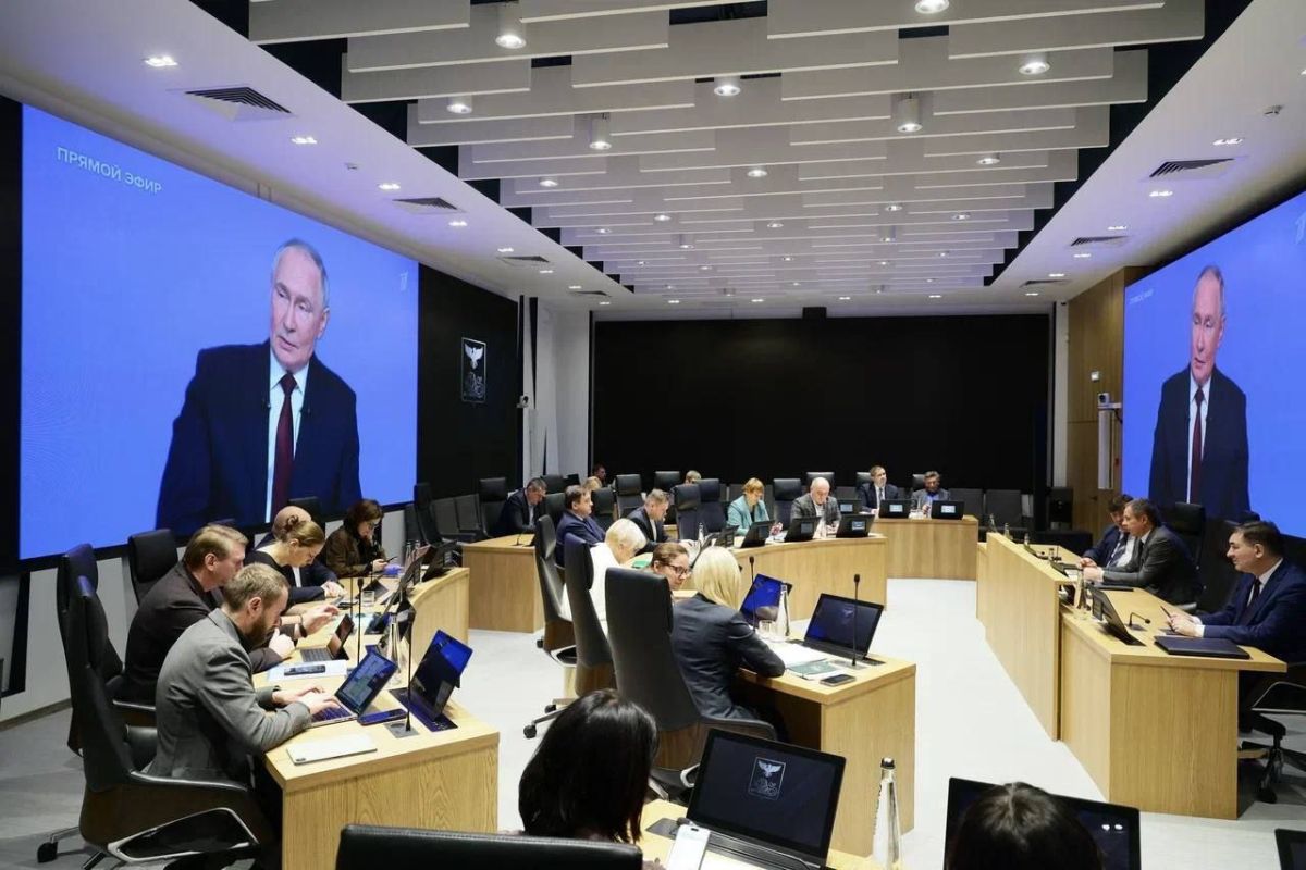 Путин на прямой линии ответил на вопрос из Белгорода об отключениях интернета