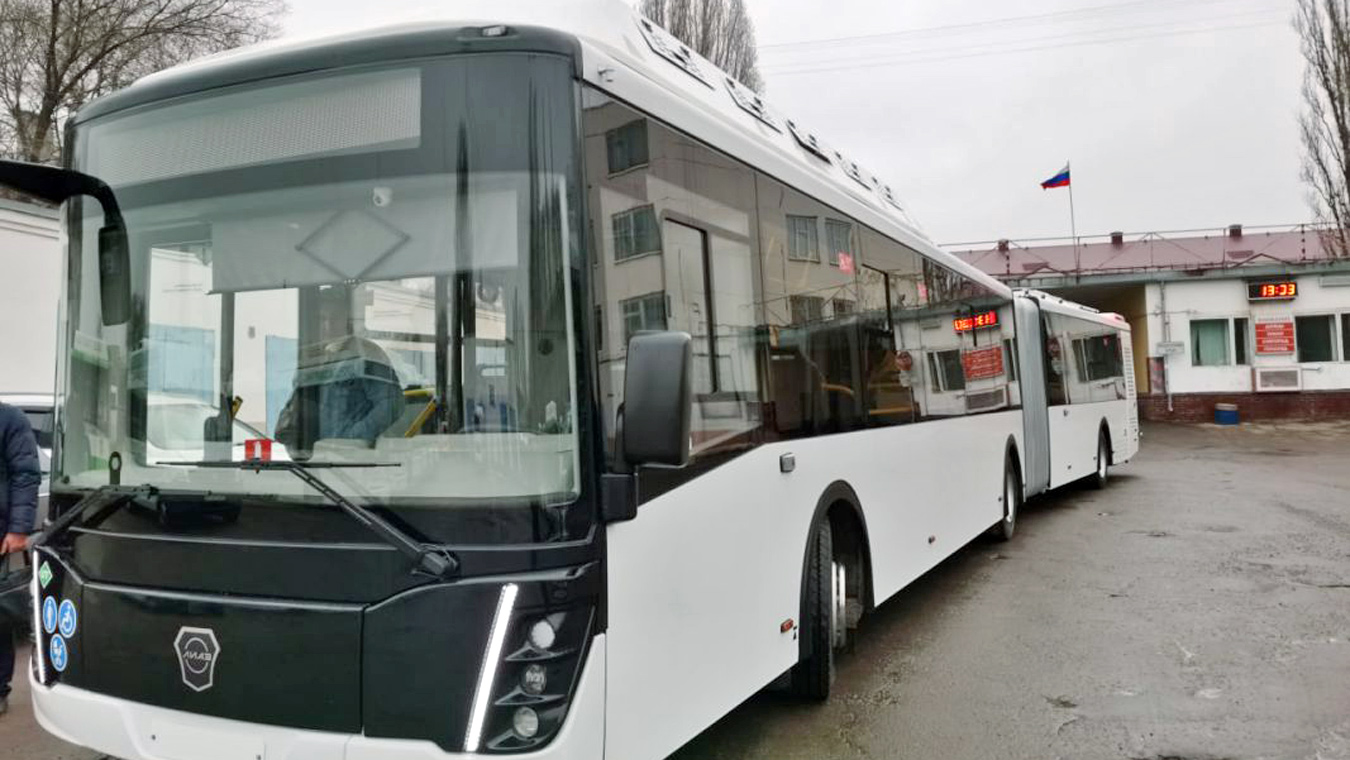 Чем воронежцев могут удивить новые автобусы-«гармошки»