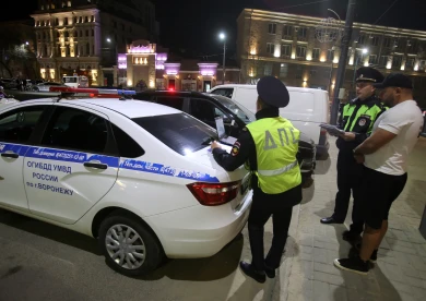Сплошные полицейские проверки пройдут в Воронеже 