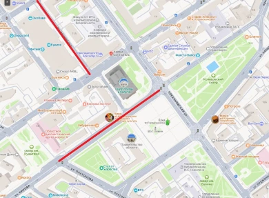 Водителям запретят парковаться у воронежского театра