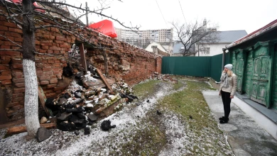 100-летний дом в историческом центре Воронежа оказался под угрозой обрушения