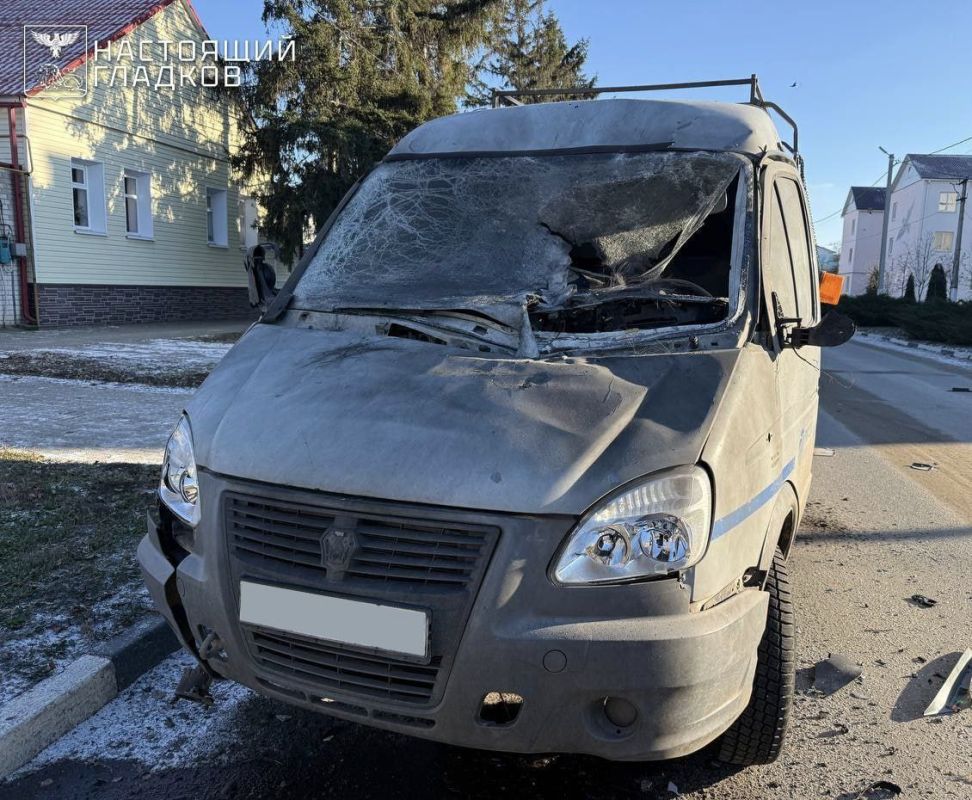 Водитель грузовика под Белгородом отправился в больницу после атаки дрона ВСУ