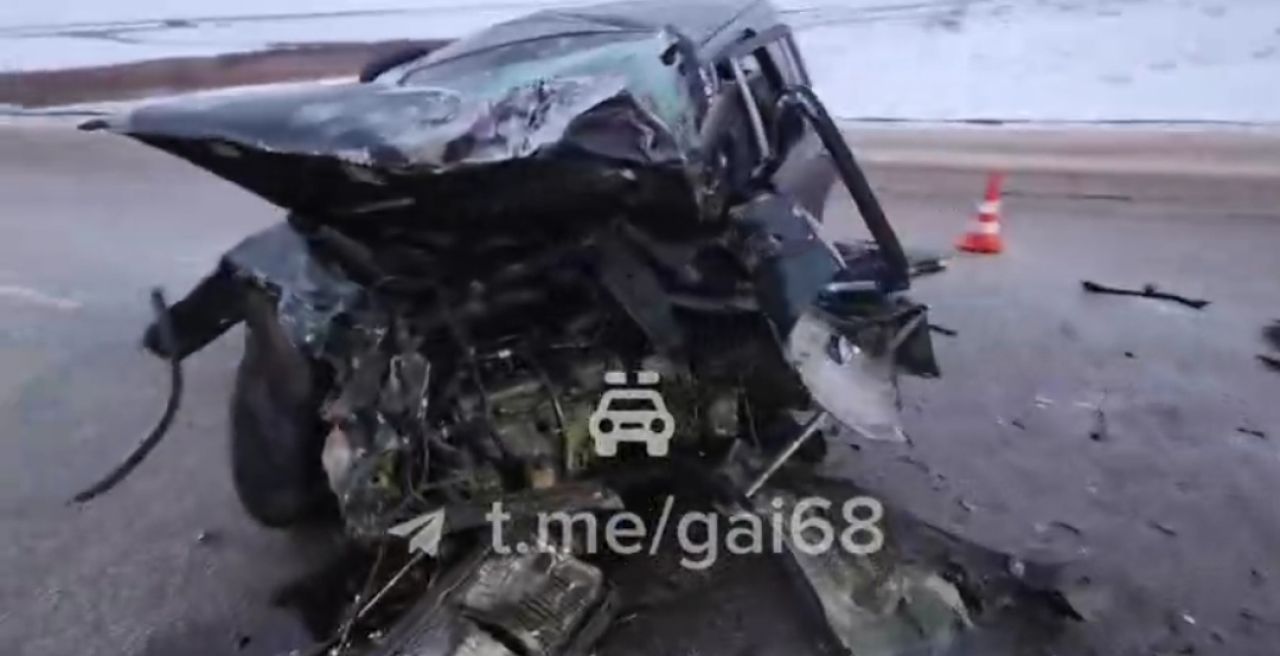 Два человека погибли в аварии в Ржаксинском округе