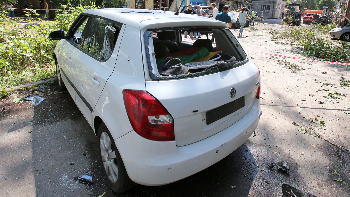 Сколько получат воронежцы за повреждённые БПЛА автомобили