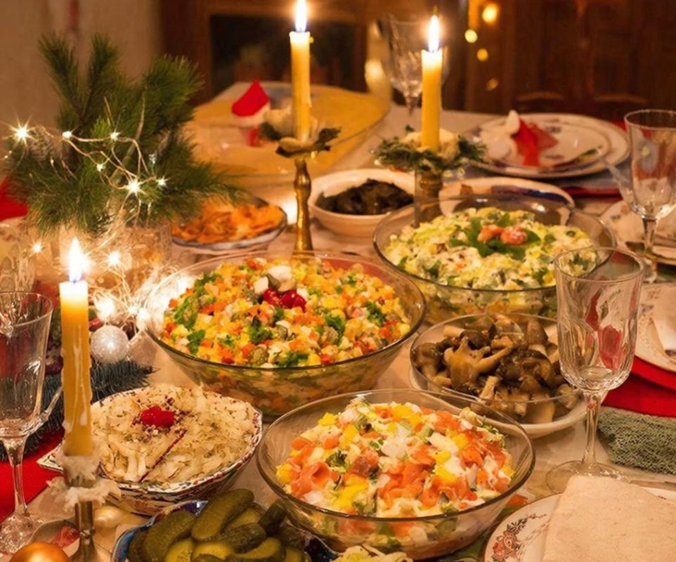Топ-5 оригинальных салатов на&nbsp;новогодний стол, которые удивят гостей