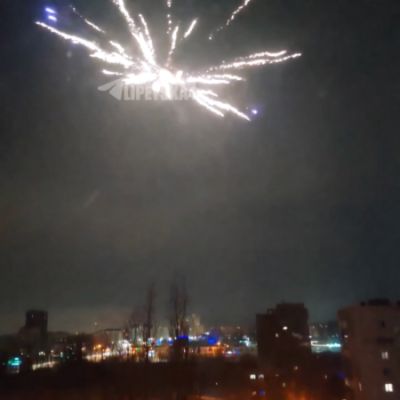 Белгородцы проигнорировали закон, запуская салюты всю новогоднюю ночь