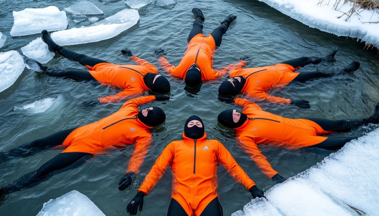 Женщину унесло течением во время купания в ледяной реке: ей тело не могут найти
