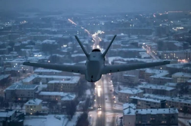 Украинский дрон уничтожили в пригороде Воронежа