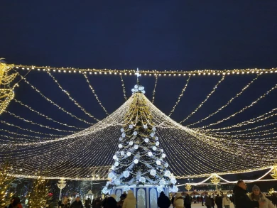 Воронежцев эвакуировали с площади и катка из-за угрозы атаки БПЛА