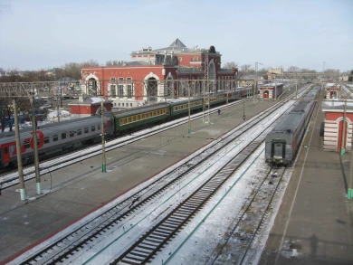 Поезд Москва — Воронеж задержался из-за непогоды