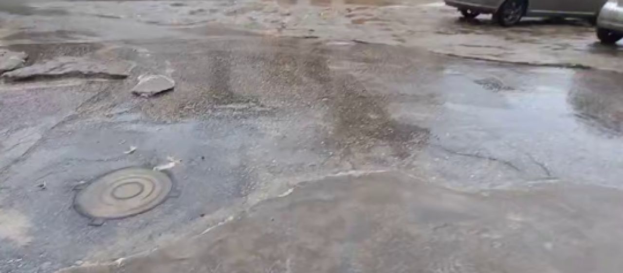 О канализационном потопе на Шишкова сообщили воронежцы