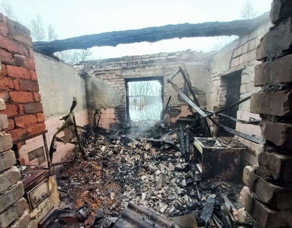 При пожаре в Петровском погиб мужчина