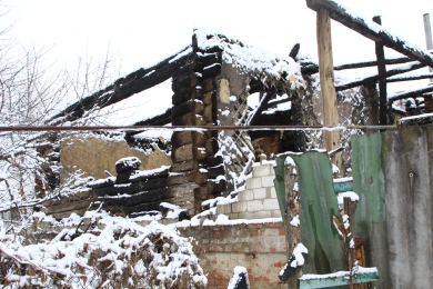 Мужчина погиб при пожаре в доме в Воронежской области