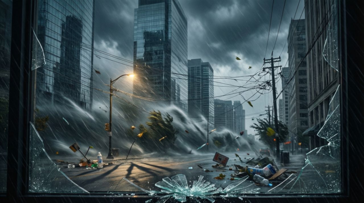 Синоптики пугают липчан ураганом и снежными завалами