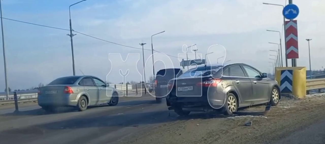 ДТП с&nbsp;тремя авто произошло у&nbsp;трассы М-4 «Дон» на&nbsp;выезде из&nbsp;Воронежа