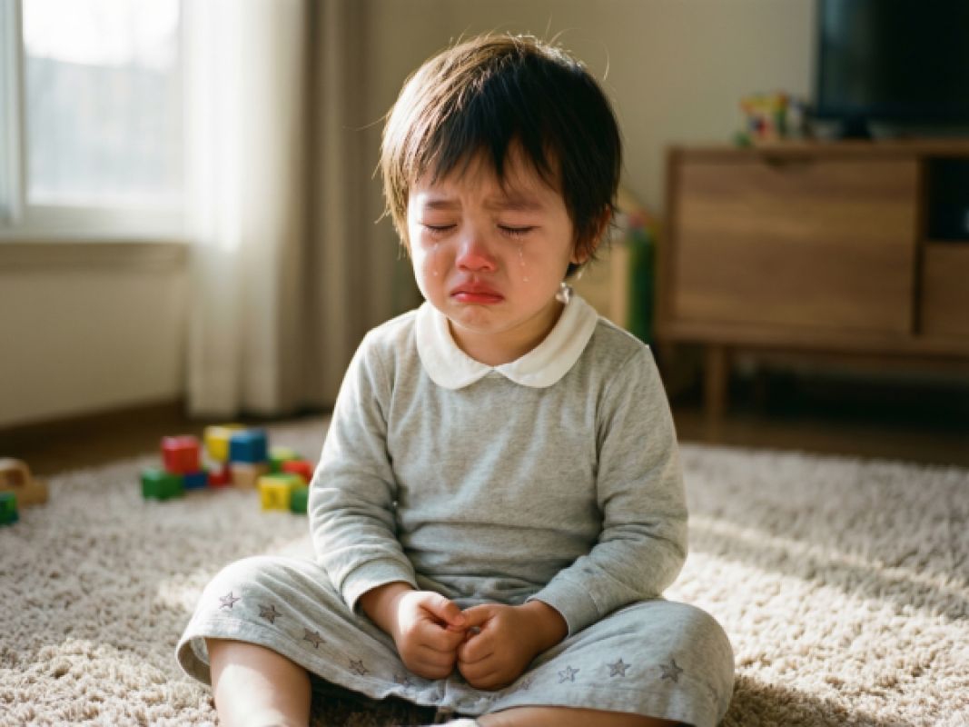 В Липецке малыш склеил себе глаза суперклеем