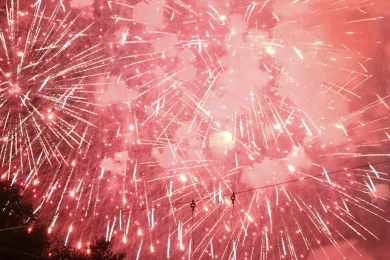 Выяснилось, штрафовали ли воронежцев за запуск салютов на Новый год